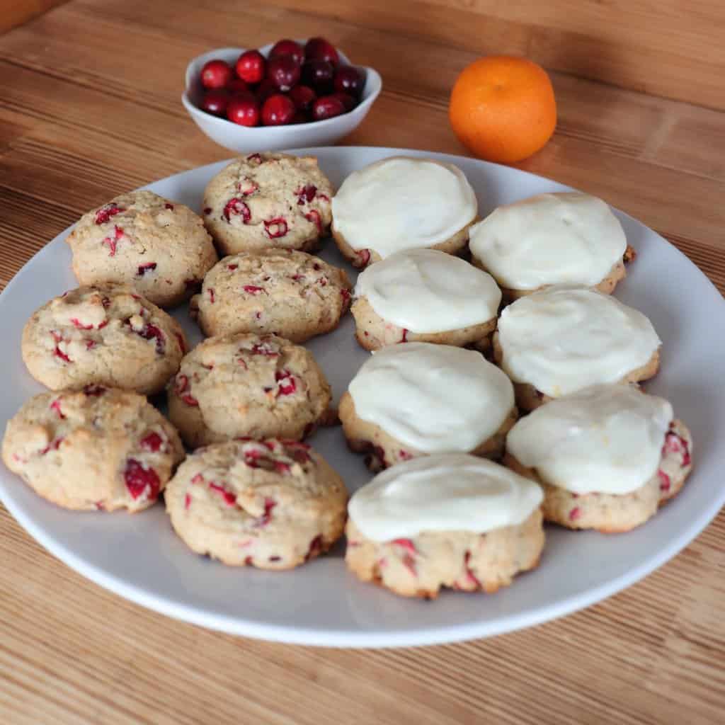 Fresh Cranberry Orange Cookies